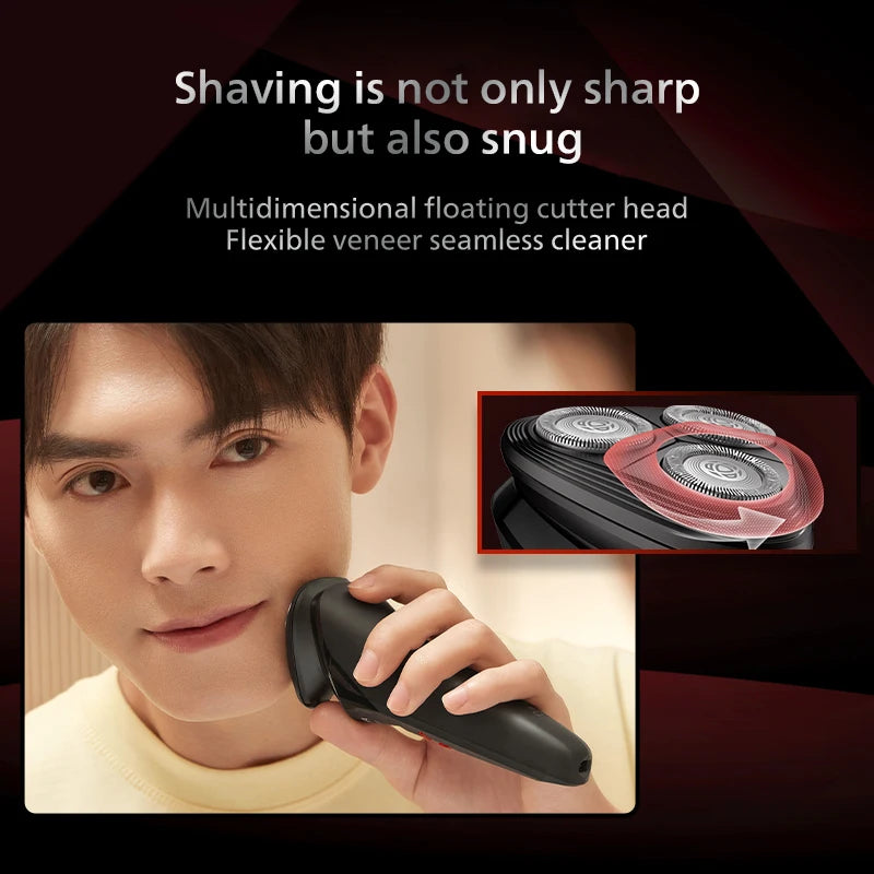 Electric Shaver – Best-Selling USB Interface Razor, Portable Full-Body Water-Washed Shaver for Men 🔌🚿