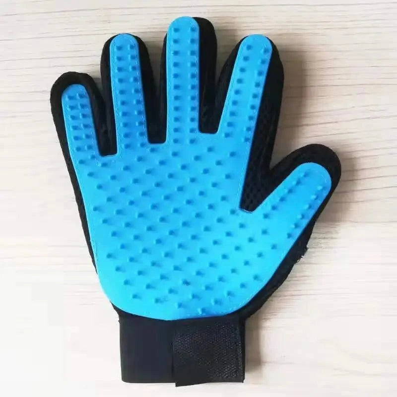 Shop All I Want Right baby blue SHOP ALL I WANT Pet Hair Deshedding Brush Gloves