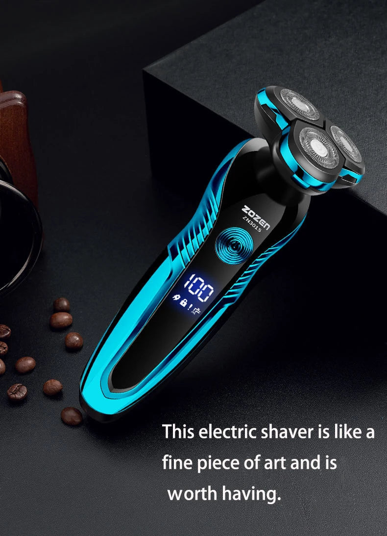 Electric Rechargeable & Washable Razor Shavor! 🔋💦