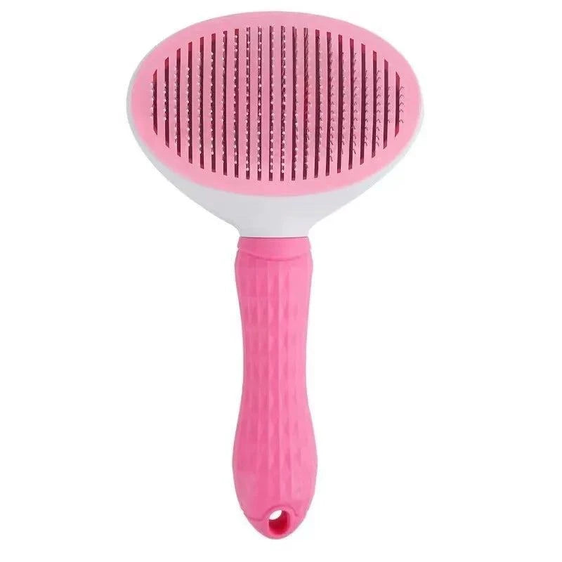 Shop All I Want Pink SHOP ALL I WANT Stainless Steel Hair Removal Pet Comb 🐾🚿