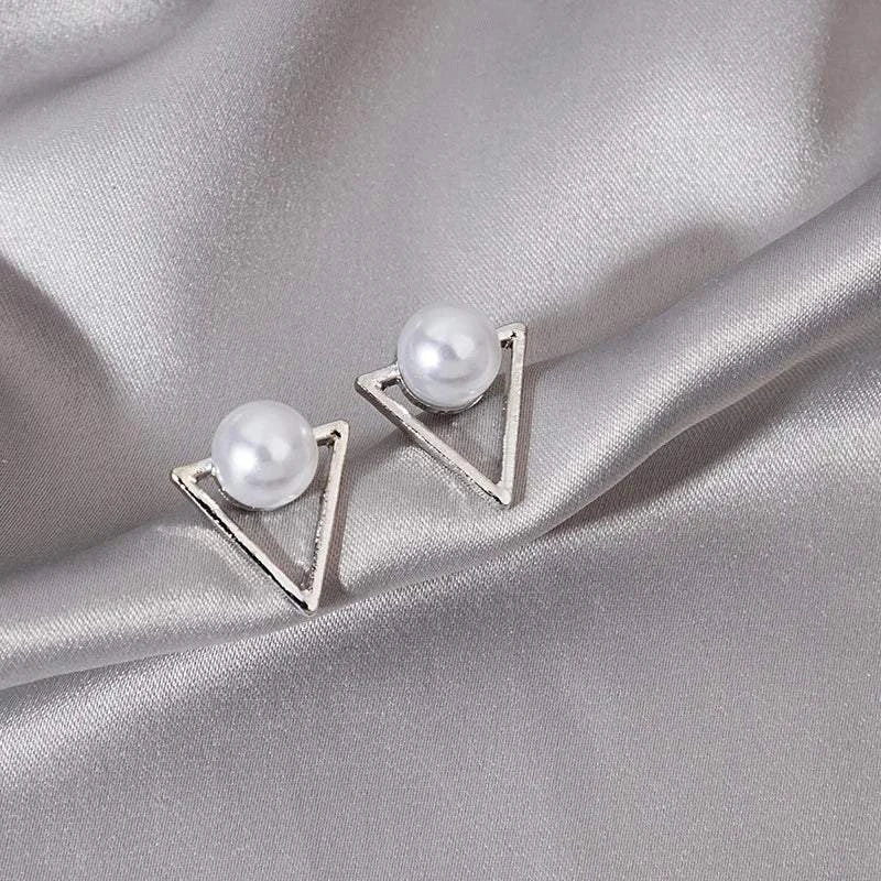 Silver Square Crystal Stud Earrings ✨💎 #HighEndFashion - Shop All I Want