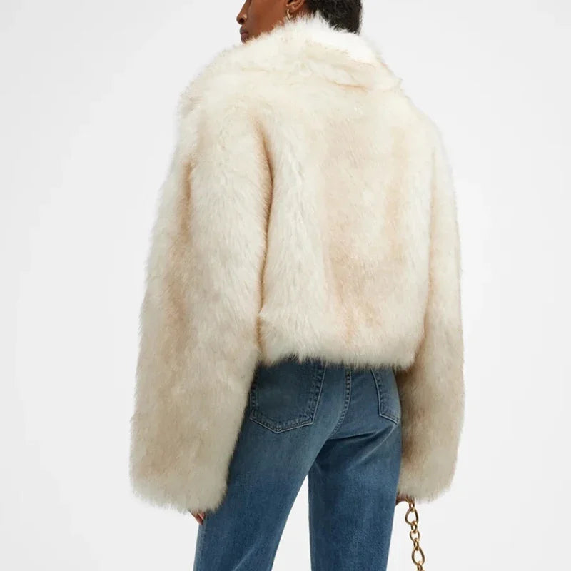 Shop All I Want SHOP ALL I WANT Fluffy Fur Jacket