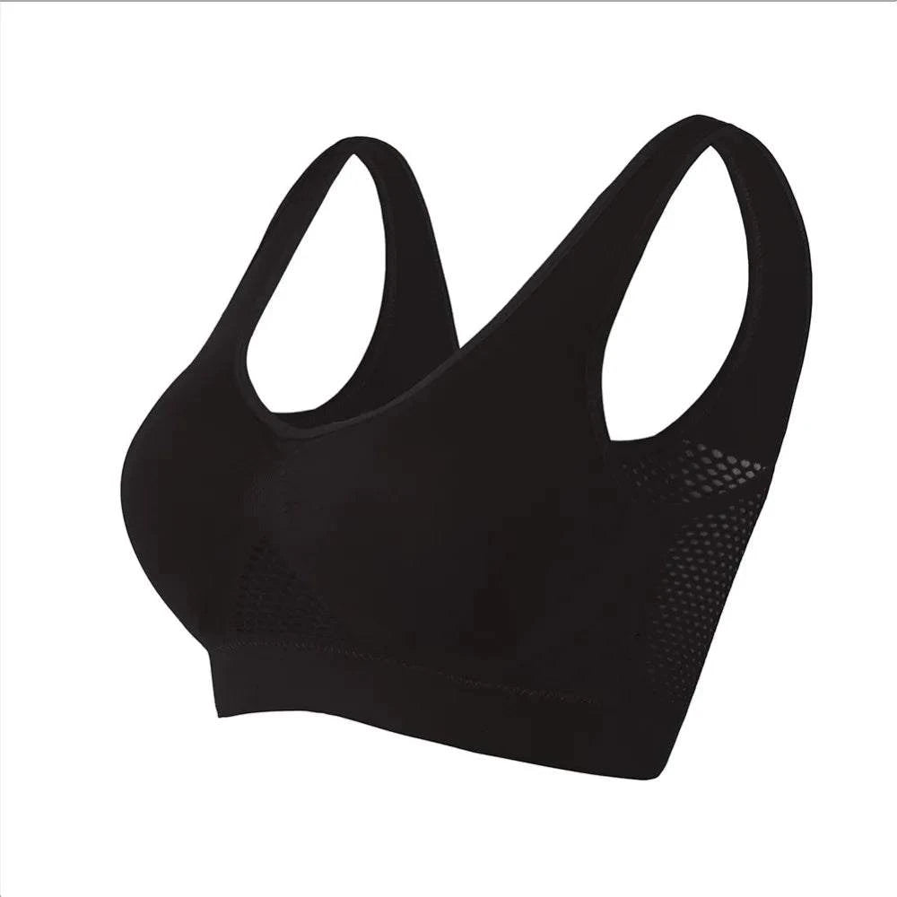 Shop All I Want Black / 4XL SHOP ALL I WANT Seamless Breathable Women Sports Bra