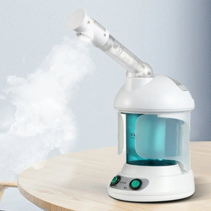 Hot Mist Face Vaporizer – Portable Facial Steamer & Humidifier for Hydrating Skin Care 💧✨