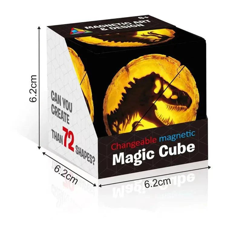 Shop All I Want dinosaur SHOP ALL I WANT Magnetic 3D Cube: Boosts Children's Creative Thinking! 🧊🧠