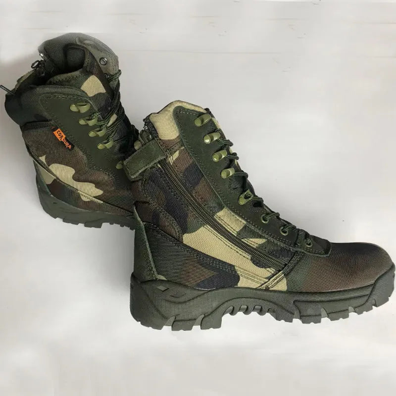 Shop All I Want SHOP ALL I WANT High-Top Military Inspired Boots 🥾🌲