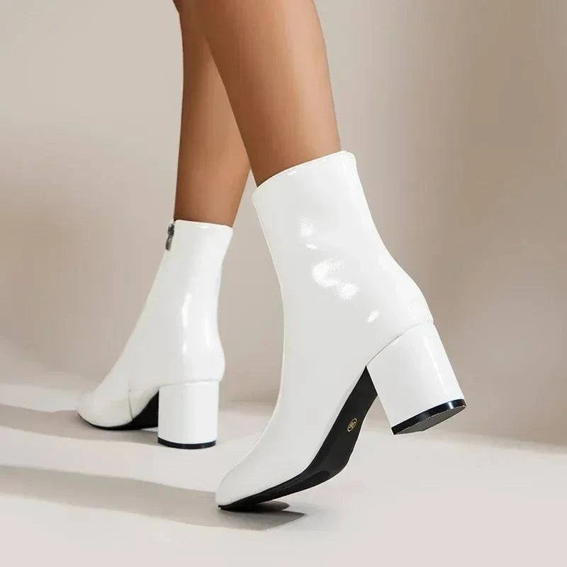 Shop All I Want SHOP ALL I WANT White Ankle Boots