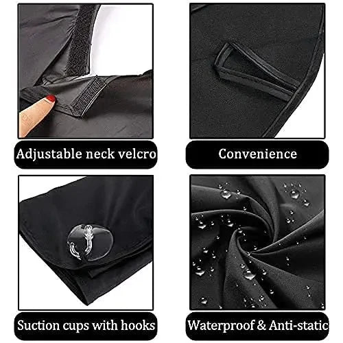 Male Shaving Apron – Beard Catcher Cape for Easy Clean-Up, Perfect Grooming Gift for Men 🧔✂️