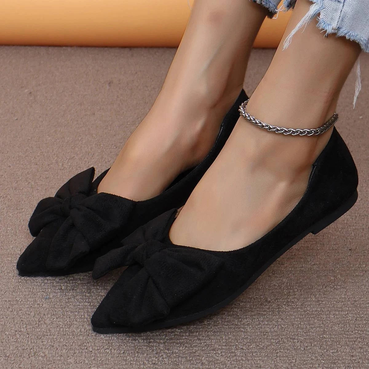 Shop All I Want black / 40 SHOP ALL I WANT Casual Ballet Flats