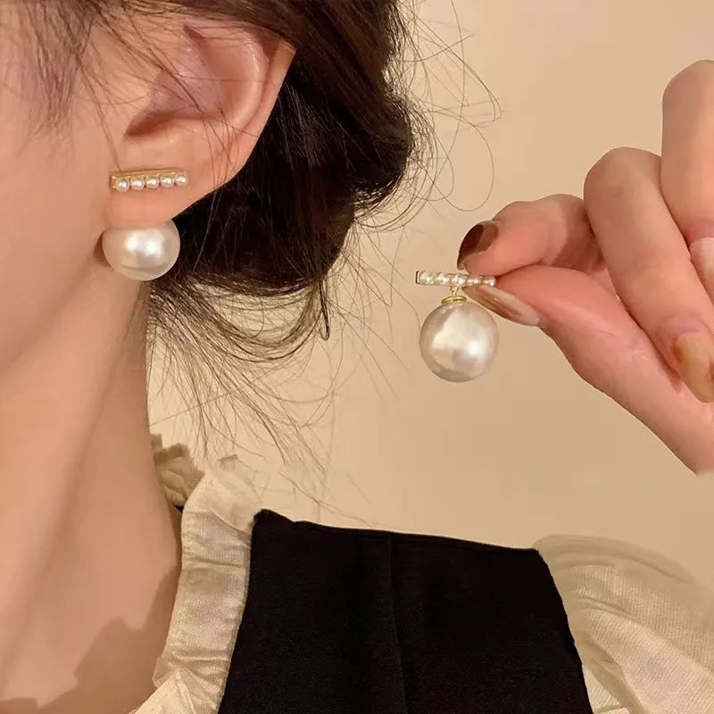 Shop All I Want 11 SHOP ALL I WANT French Gold Pearl Earrings 🌸 #KoreanFashion