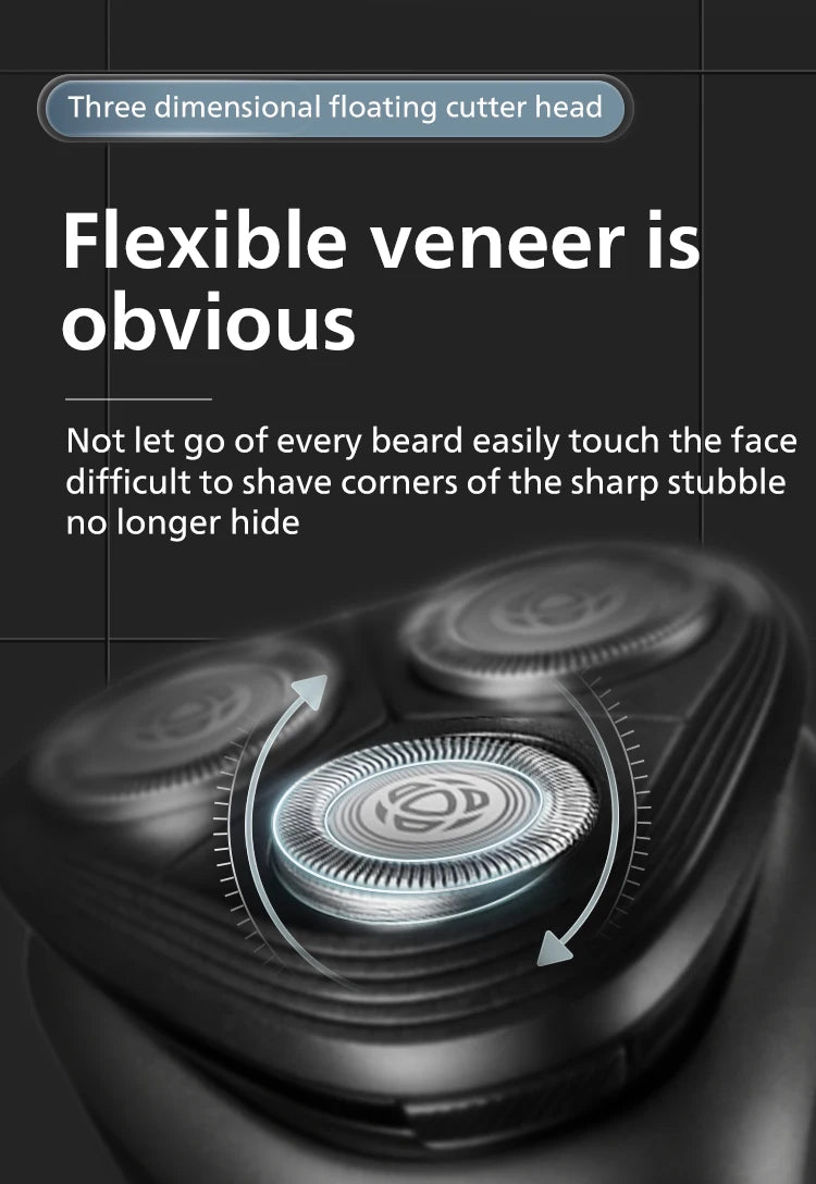 Electric Shaver – Best-Selling USB Interface Razor, Portable Full-Body Water-Washed Shaver for Men 🔌🚿