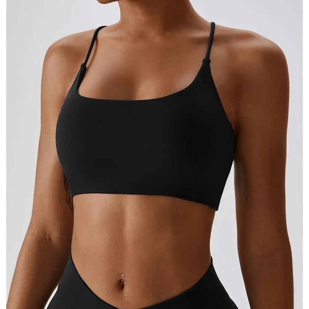 Solid Color Cross Back Sports Bra 🌈🏋️‍♀️ #FitnessStyleRevolutionize your workout wardrobe with our Solid Color Cross Back Sports Bra – a perfect blend of style and support designed for the modern fitness enthusiast. WitSHOP ALL I WANTShop All I WantSolid Color Cross Back Sports Bra 