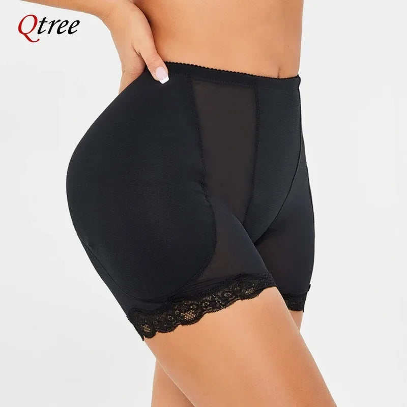 Seamless Butt Lifter Pad Underwear for Women – Big Ass Control Panties & Waist Trainer Body Shaper for Hip Enhancement 🍑✨