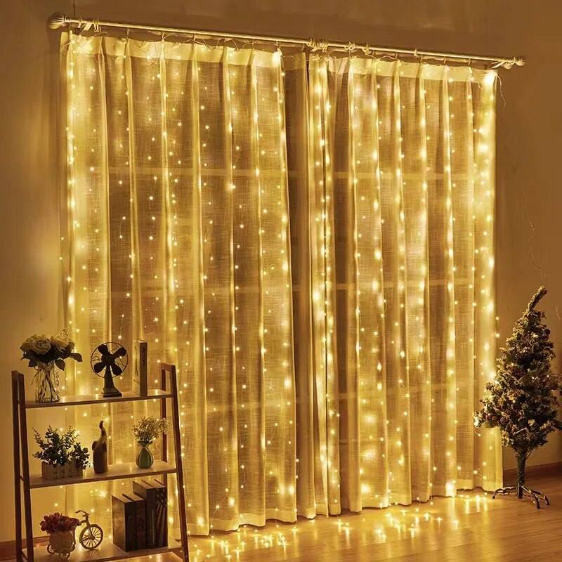 Shop All I Want My Store Super Relaxing Curtain String Lights 🌟🏡