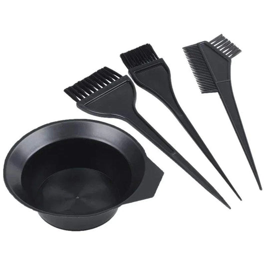 4pcs Hairdressing Brush & Bowl Set – DIY Hair Coloring & Bleaching TooSPECIFICATIONSstyle 12: dye hair accessoriesstyle 11: dye hair mixing bowlstyle 10: hair dye accessoriesstyle 9: mixing bowl for hair tintstyle 8: for dyeing hair acShop All I WantShop All I Want4pcs Hairdressing Brush & Bowl Set 