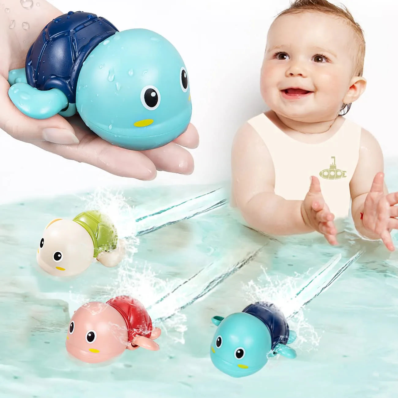 Shop All I Want SHOP ALL I WANT Baby Bath Toys - Swimming Whale 🐳