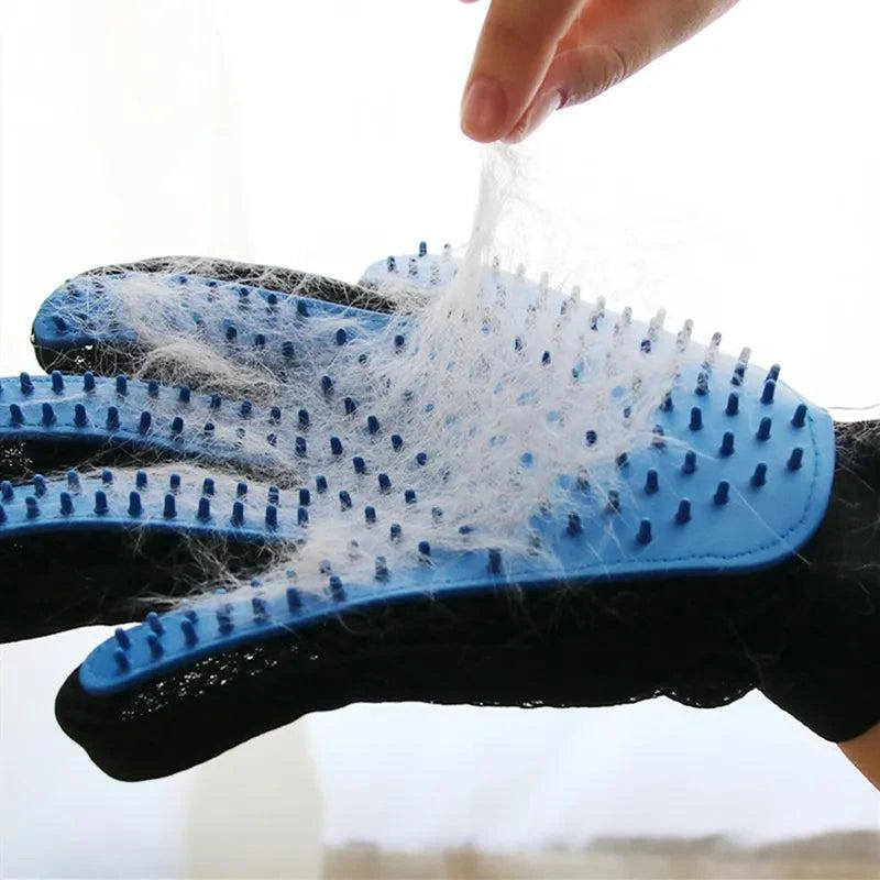 Shop All I Want SHOP ALL I WANT Pet Hair Deshedding Brush Gloves