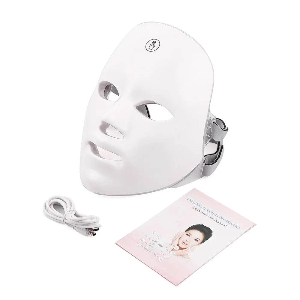 LED Light Therapy Mask for Skin Rejuvenation and Anti- Aging