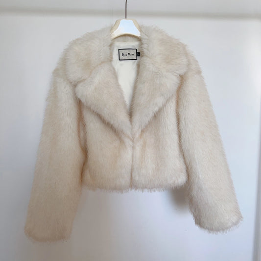 Shop All I Want SHOP ALL I WANT Fluffy Fur Jacket