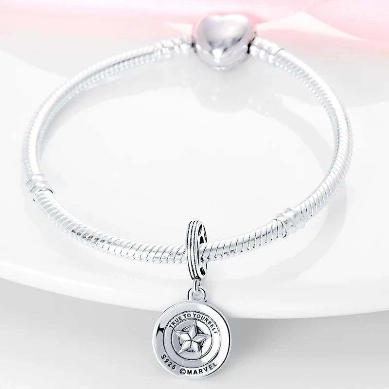 Shop All I Want Shop All I Want 🦸‍♀️ 925 Silver Bead for Pandora, Marvel Jewelry Gift 🎁