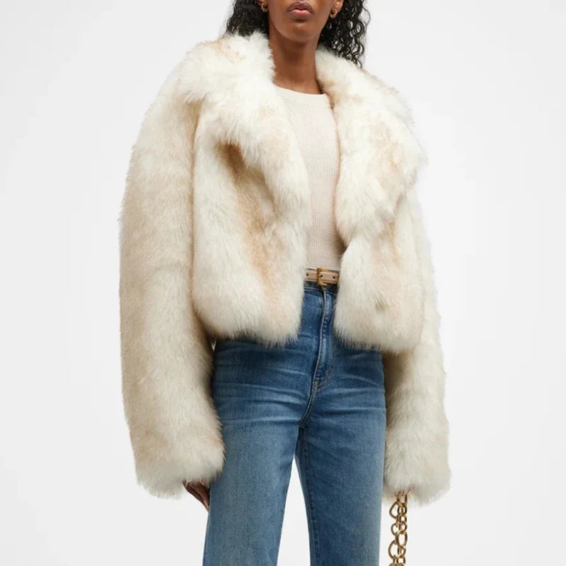 Shop All I Want SHOP ALL I WANT Fluffy Fur Jacket