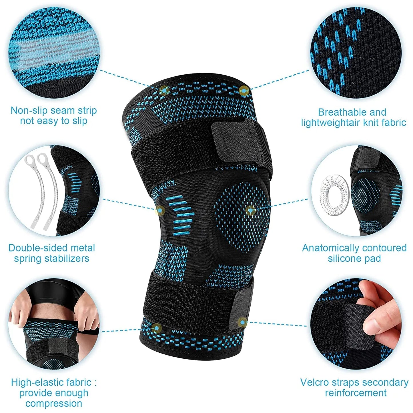 Shop All I Want SHOP ALL I WANT Knee Support Pads for Injury Recovery🦵🏥💪