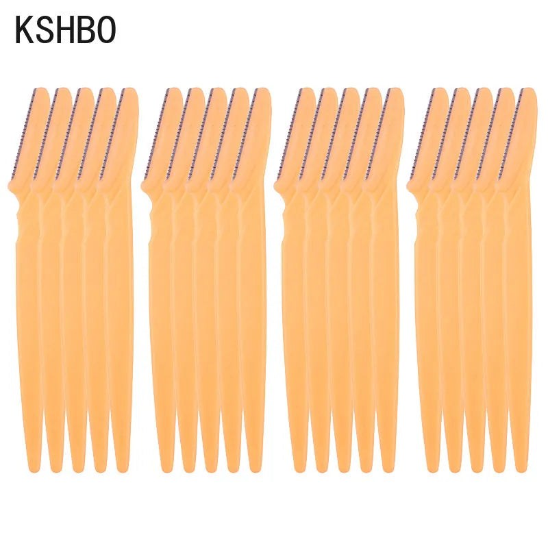 Shop All I Want 20pcs bag yellow SHOP ALL I WANT Eyebrow Trimmer Blades: Precision & Beauty 🌟