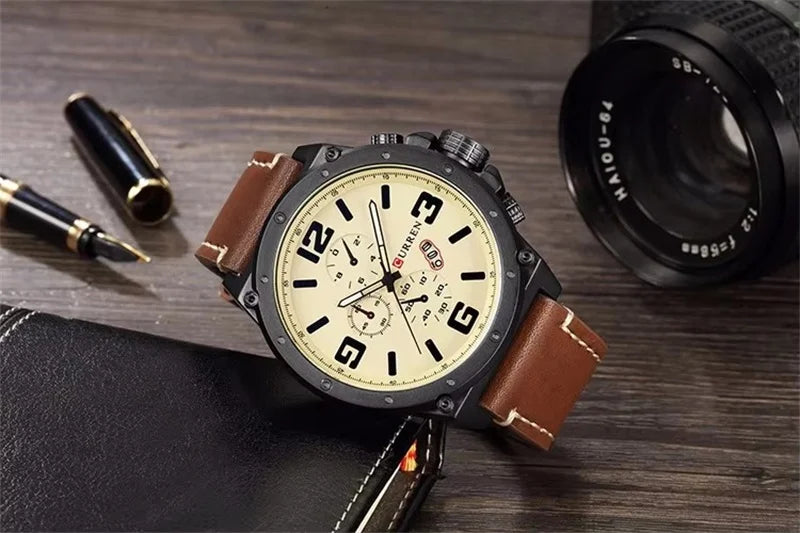 Men's Watch | Top Fashion & Casual Date Wristwatch ⌚