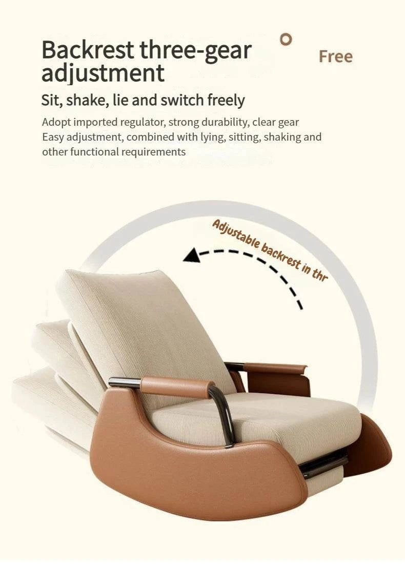 Comfy Folding Rocking Chair with Footrest - Adjustable Lounge ReclinerRelax in style with this Comfy Folding Rocking Chair with Footrest, perfect for your balcony or any outdoor space. This adjustable lounge recliner offers the perfectShop All I WantShop All I WantComfy Folding Rocking Chair