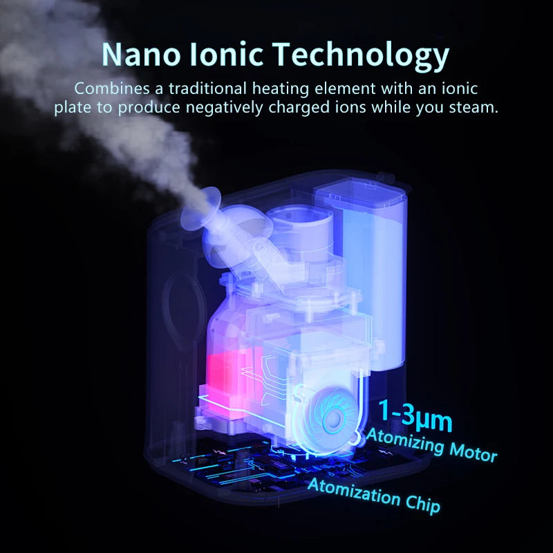 Nano Ionic Face Steamer – Deep Clean & Moisturizing Facial Steamer for Spa-like Skin Care 🌬️💧