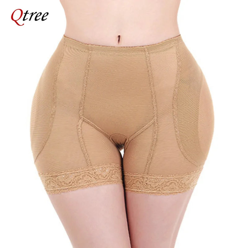 Seamless Butt Lifter Pad Underwear for Women – Big Ass Control Panties & Waist Trainer Body Shaper for Hip Enhancement 🍑✨