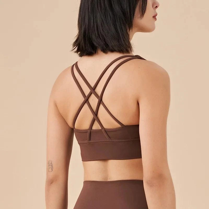 Shop All I Want Shop All I Want Triangle Backless Sports Bra