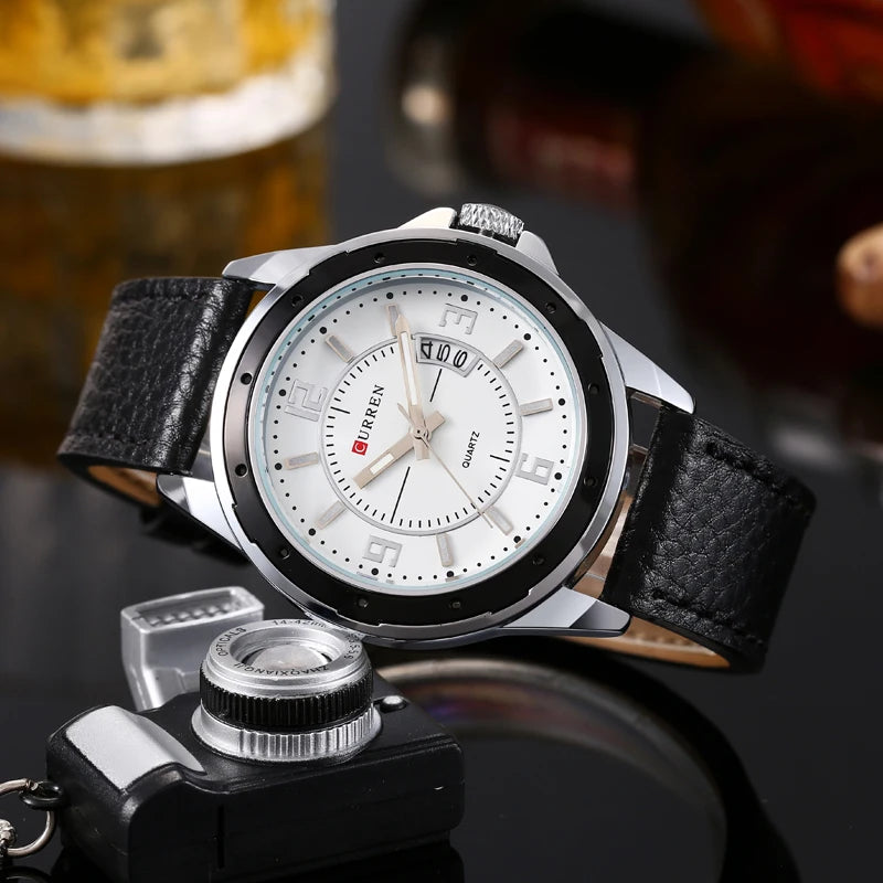 Men's Watch | Top Fashion & Casual Date Wristwatch ⌚