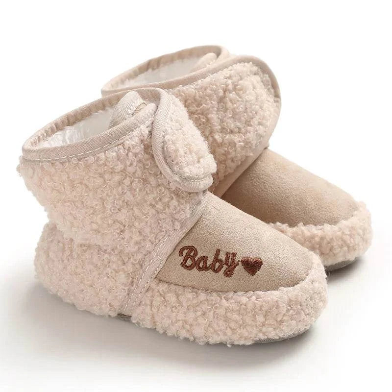 Shop All I Want Khaki / 13-18 Months Shop All I Want 🧸 Comfortable & Cute: Anti-Slip Baby Snow Boots!