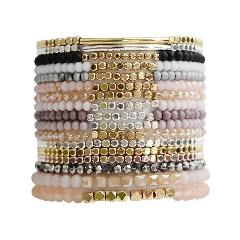 Shop All I Want SHOP ALL I WANT Multicolor Bohemian Crystal Bracelets