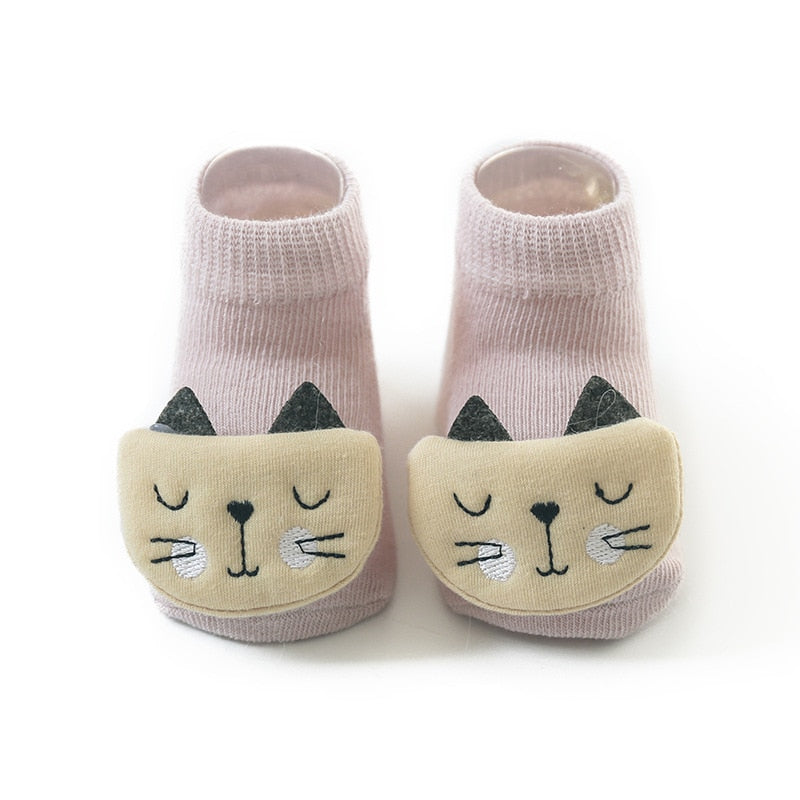 Shop All I Want cat / XS(0-6M) SHOP ALL I WANT Baby Dino Socks 🦖