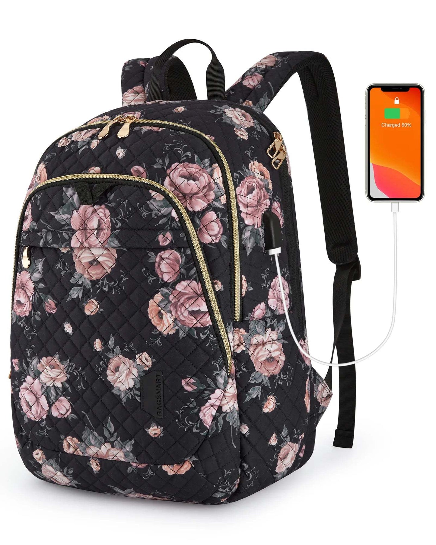 Shop All I Want 17.5 inches Backpack 4 / China SHOP ALL I WANT USB Charging Laptop Backpack for Men & Women⚡🎒💼🔋🔌