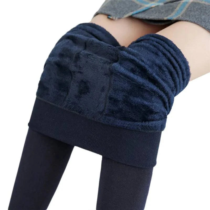 Shop All I Want Navy / S SHOP ALL I WANT Super Comfy Soft Warm Winter Leggings