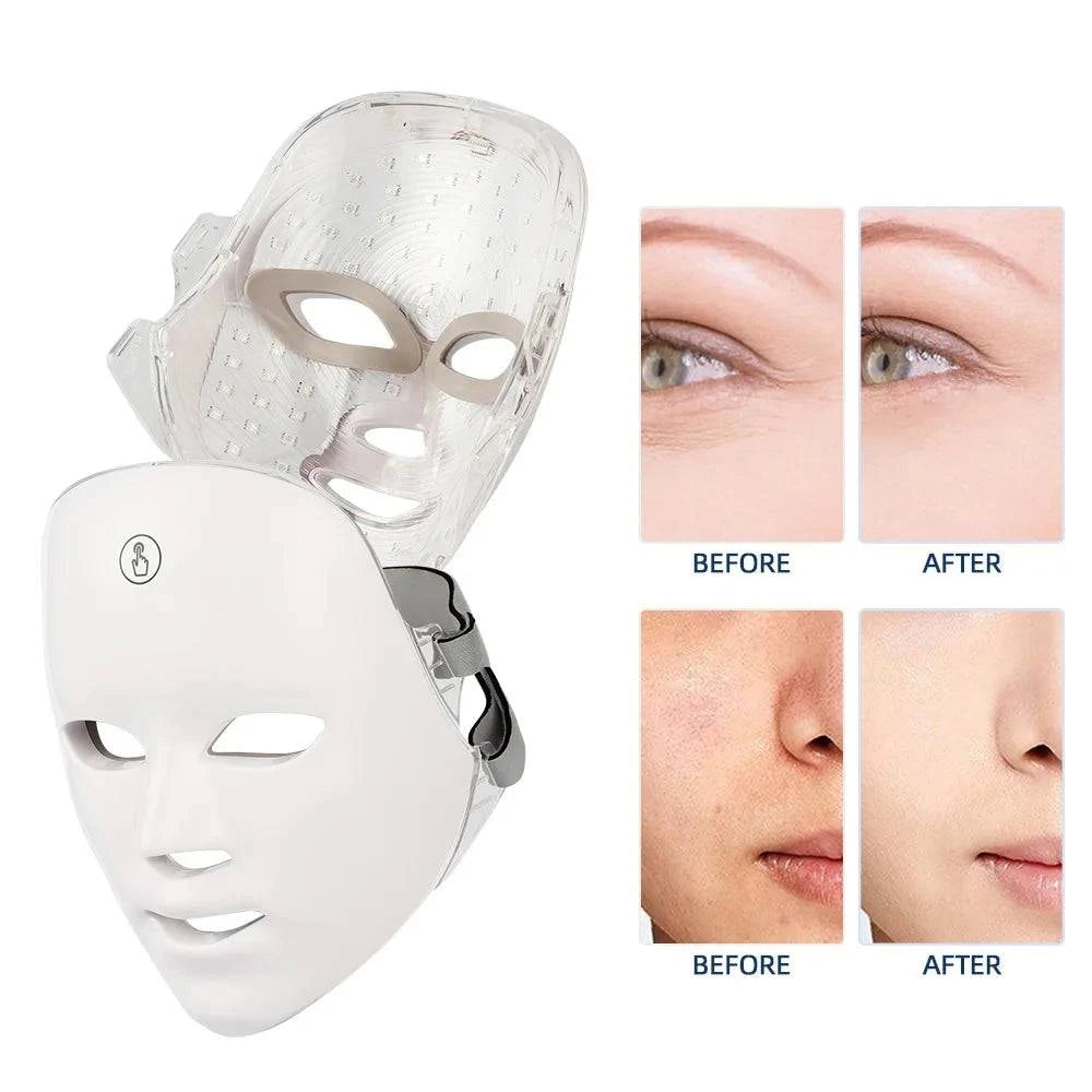 LED Light Therapy Mask for Skin Rejuvenation and Anti- Aging