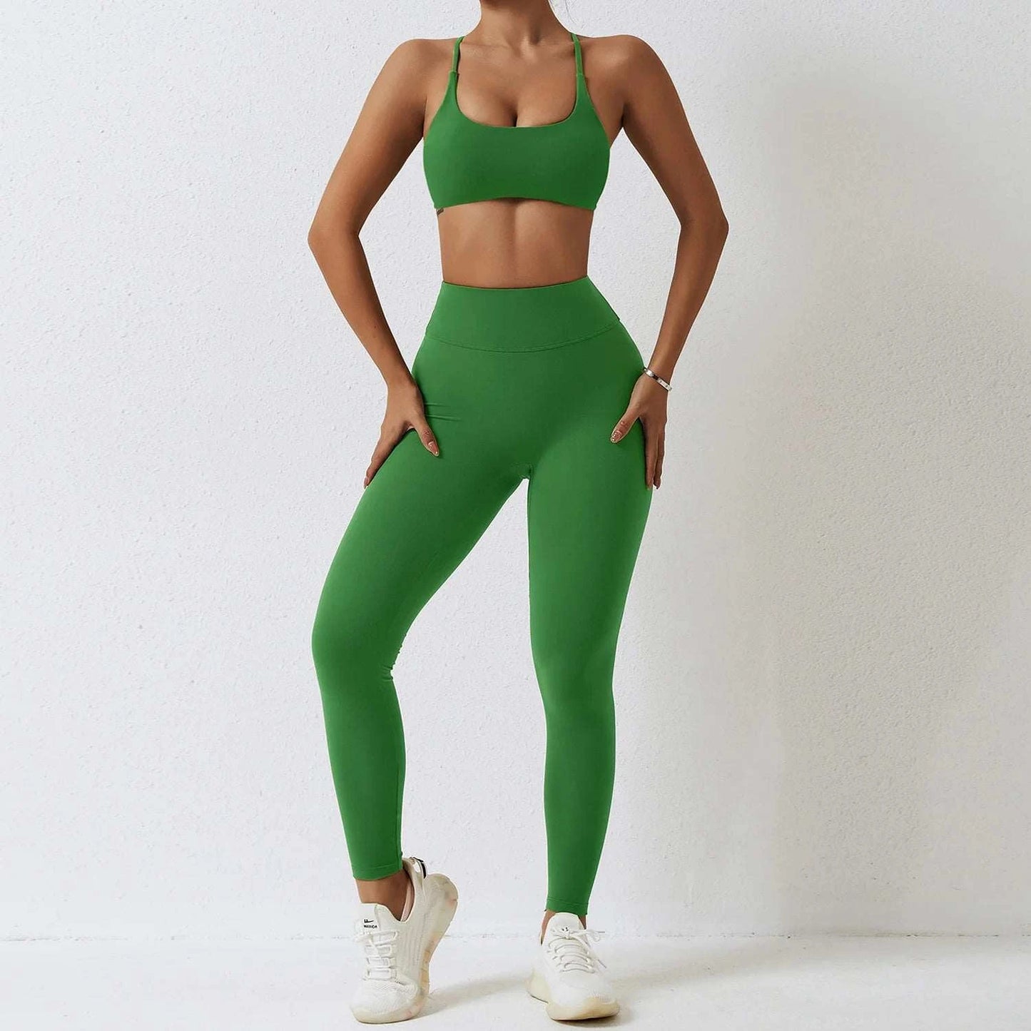 Shop All I Want Grass Green 2 / S Shop All I Want Women's Yoga Set 🏋️‍♀️💕 #ActiveWear