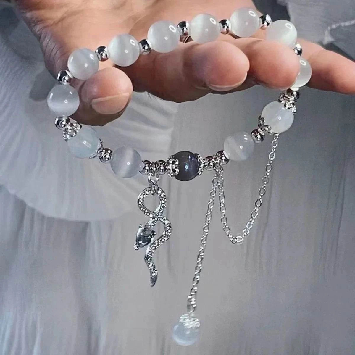 Shop All I Want AYA6100801 Shop All I Want 🌸 New Beads & Crystal Bracelet – Perfect Best Friend Jewelry Gift 2024 🎁