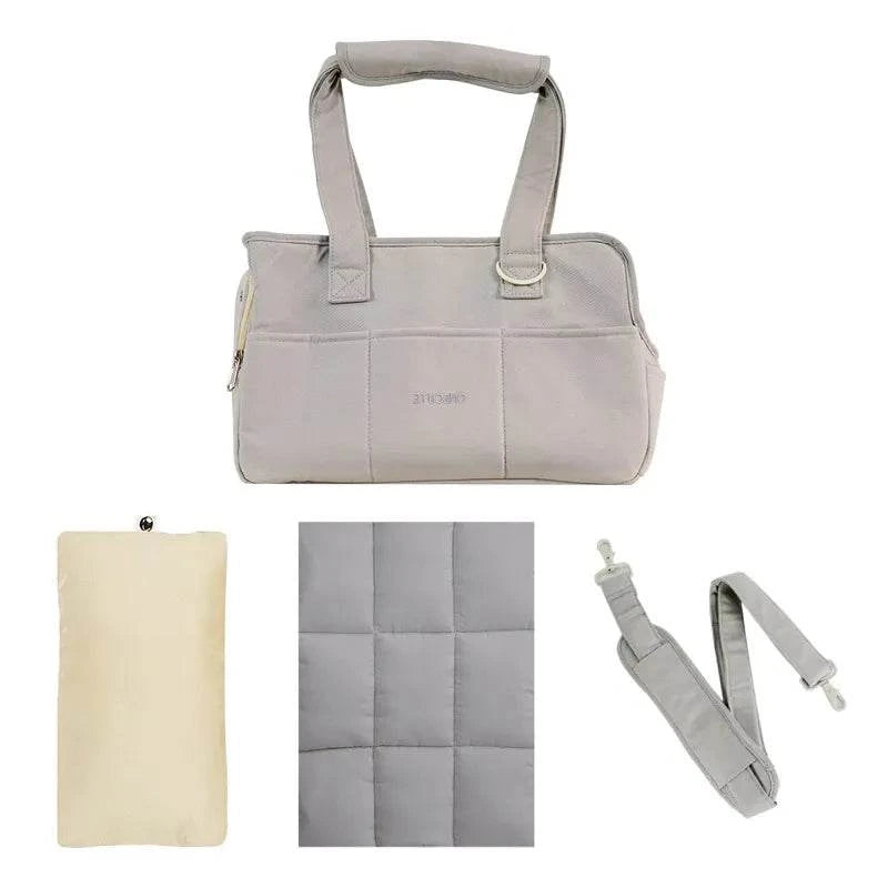 Shop All I Want gray pillow suit / S / China SHOP ALL I WANT Puppy Portable Shoulder Handbag Dog Bag