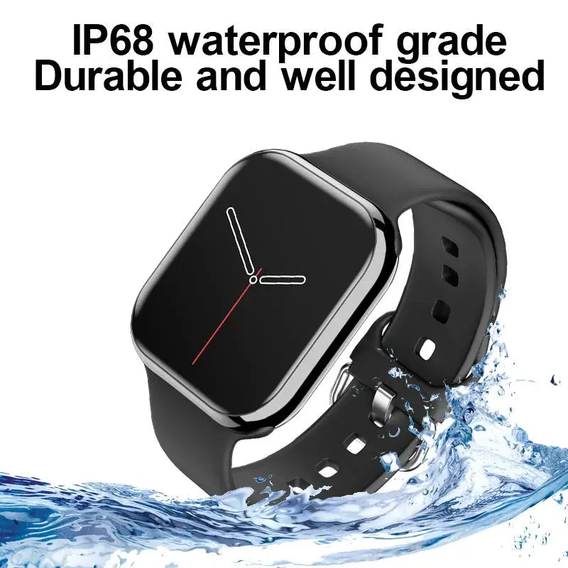 New GPS Smart Watch – Always On Display, Body Temperature Monitoring & BT Call for Apple Watch 9 Series 📱🌍